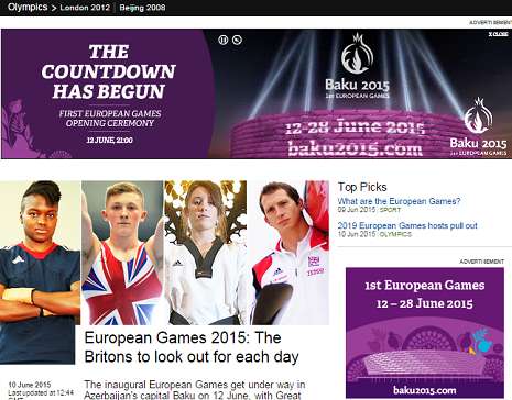 BBC publishes article on British athletes